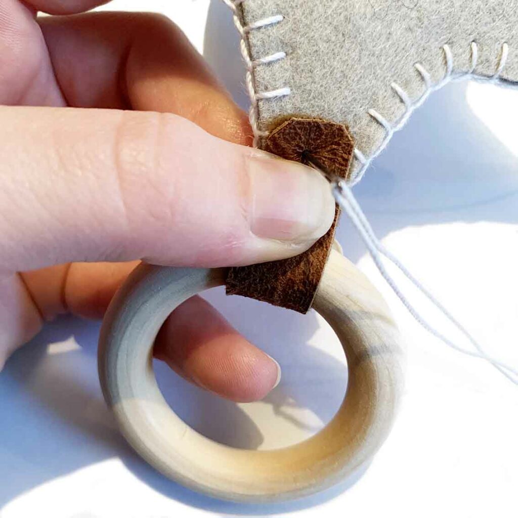 gehaakte wagenspanner met sterren