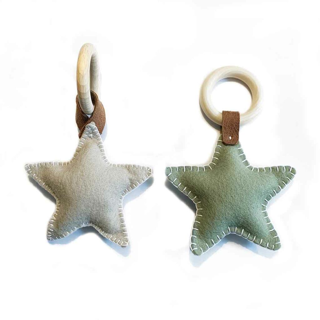 gehaakte wagenspanner met sterren