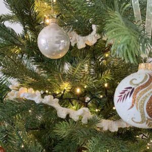 Gratis haakpatroon: kerstslinger